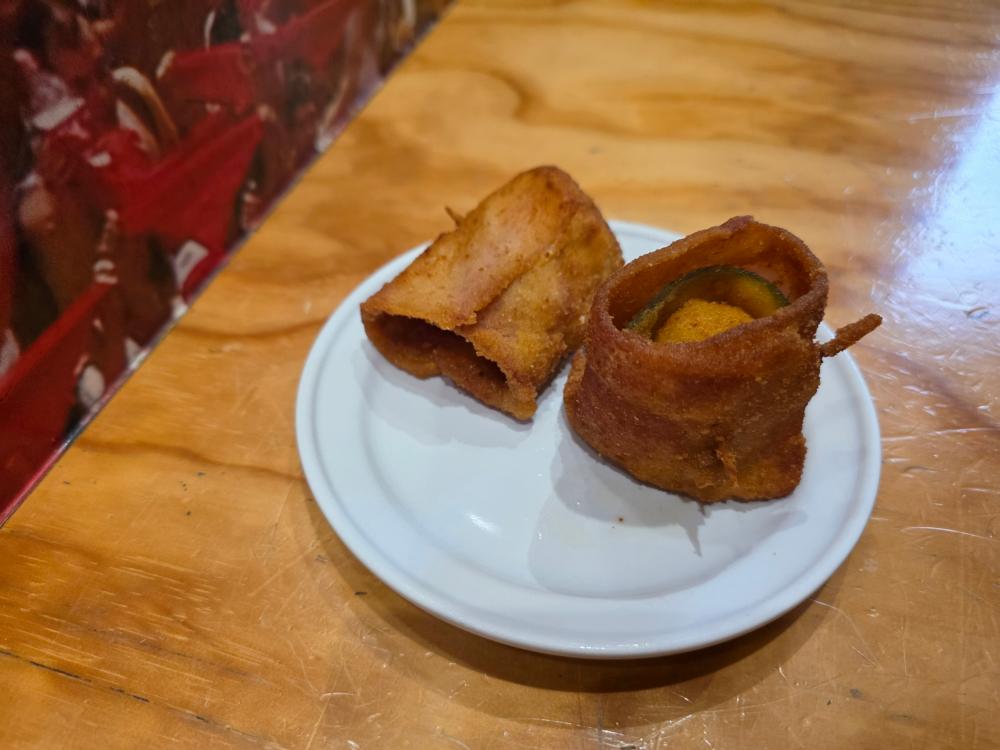 pincho fajito de calabacín